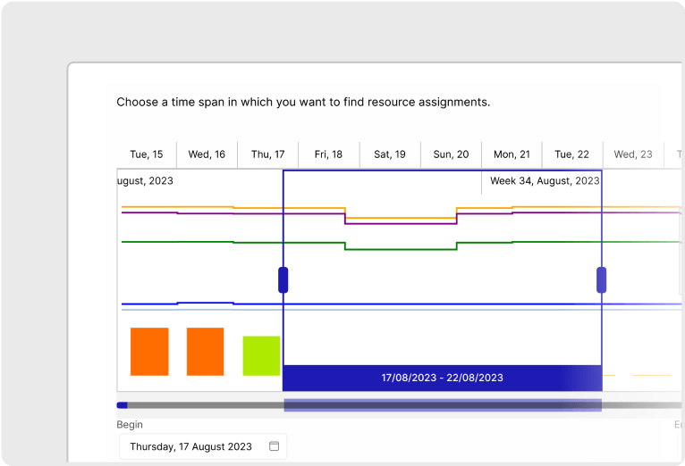 Automated Scheduling does the work for you