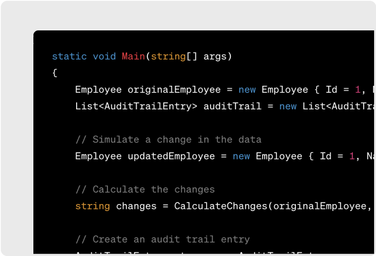 Data driven features in mind